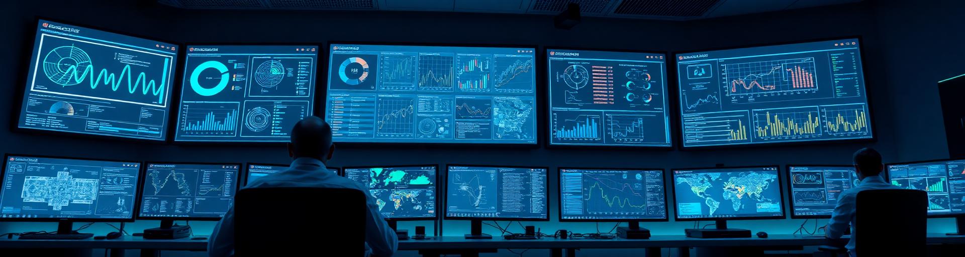 AI-driven analytics dashboards in a critical-infrastructure control room